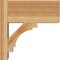 Ekena Millwork Merced Block Rough Sawn Outlooker, Western Red Cedar, 8"W x 16"D x 16"H OUT08X16X16MRC05RWR - alternate 2